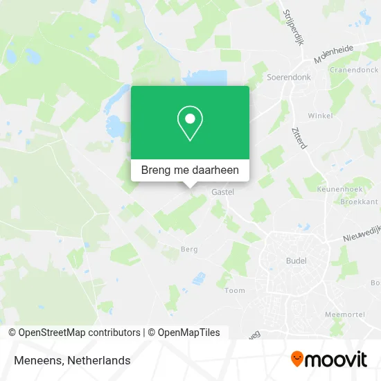 Meneens kaart