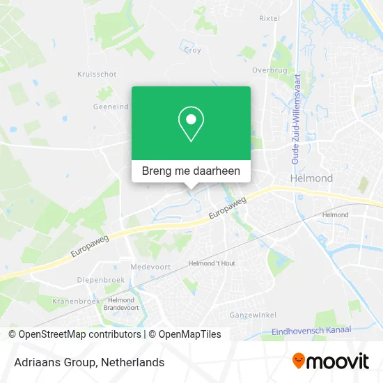 Adriaans Group kaart