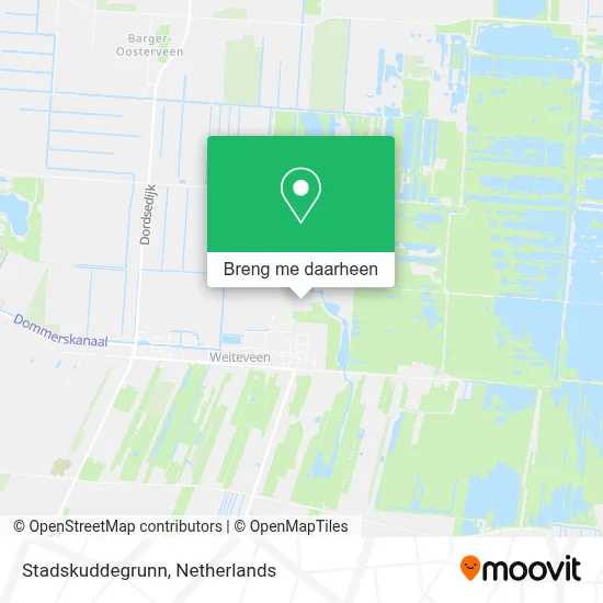 Stadskuddegrunn kaart
