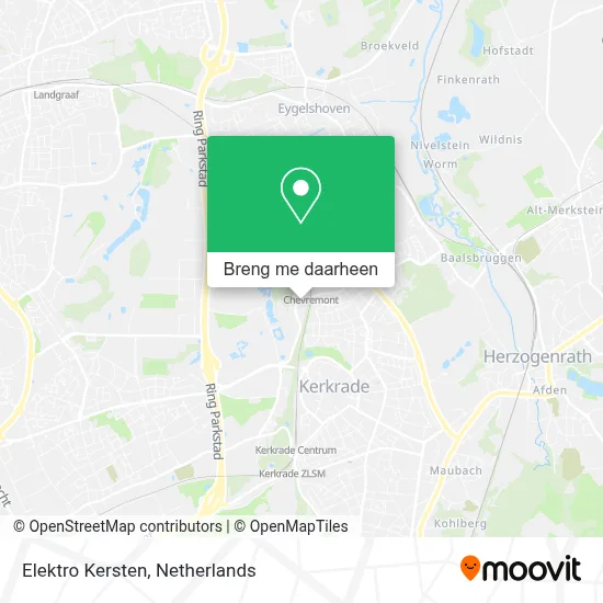 Elektro Kersten kaart