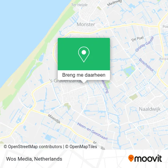 Wos Media kaart
