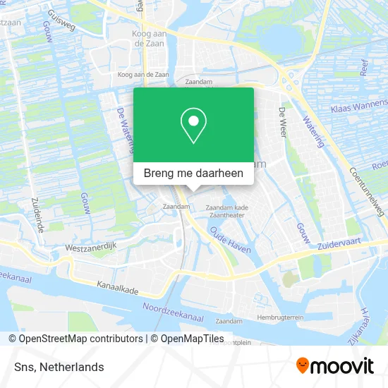 Sns kaart