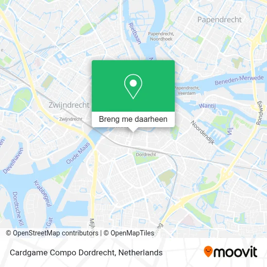 Cardgame Compo Dordrecht kaart