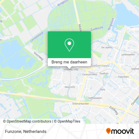 Funzone kaart