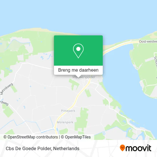 Cbs De Goede Polder kaart