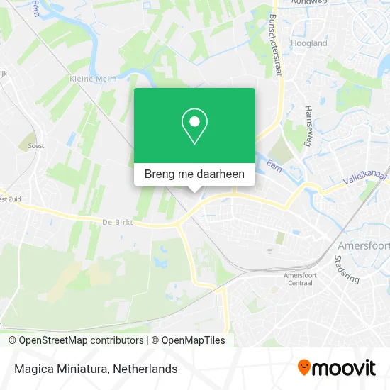 Magica Miniatura kaart