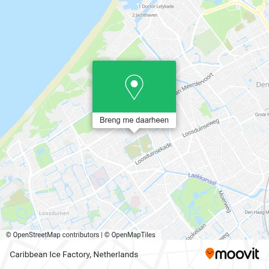 Caribbean Ice Factory kaart