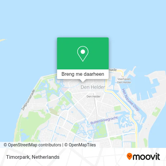 Timorpark kaart