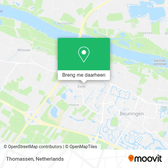 Thomassen kaart