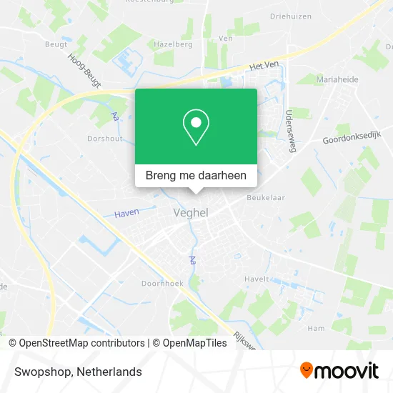 Swopshop kaart