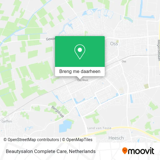 Beautysalon Complete Care kaart