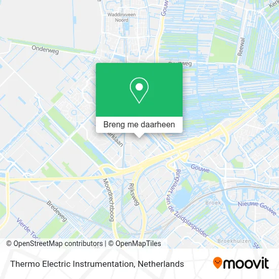 Thermo Electric Instrumentation kaart