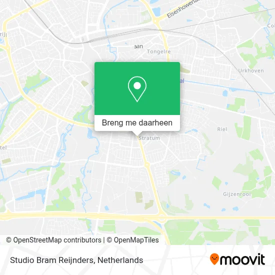 Studio Bram Reijnders kaart
