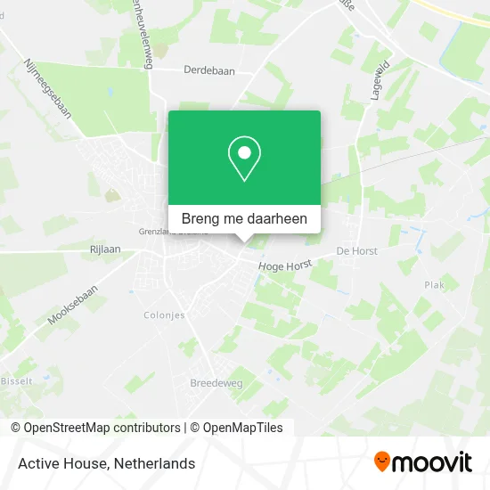 Active House kaart