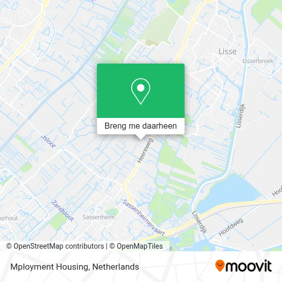 Mployment Housing kaart