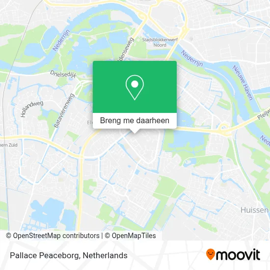 Pallace Peaceborg kaart