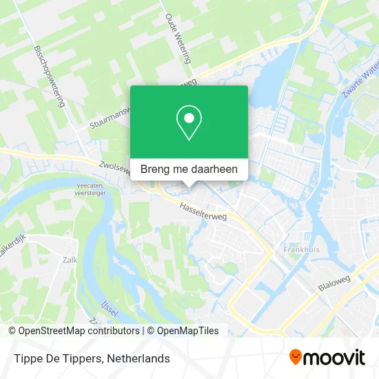 Tippe De Tippers kaart