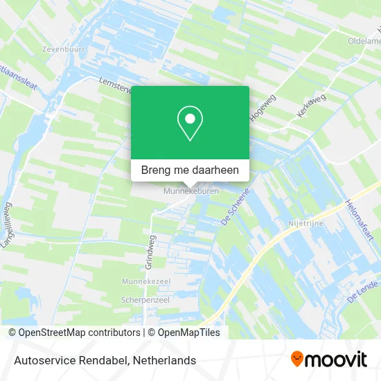Autoservice Rendabel kaart