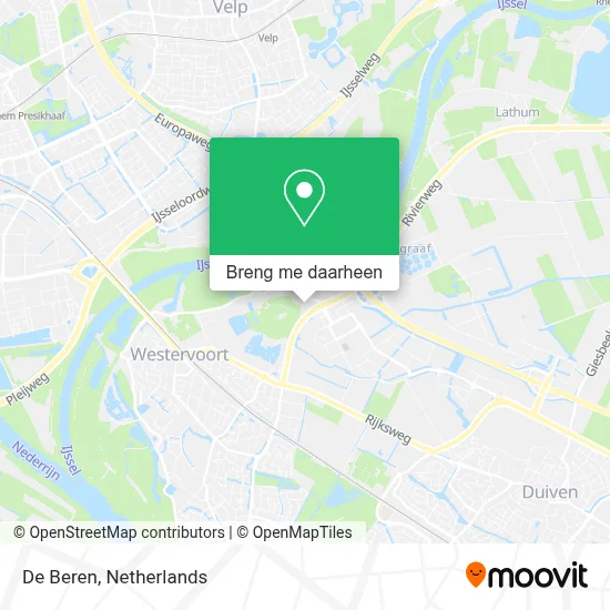 De Beren kaart