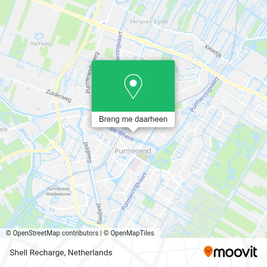 Shell Recharge kaart