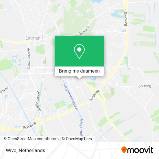 Wivo kaart