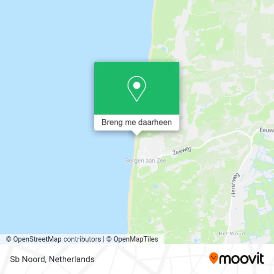Sb Noord kaart
