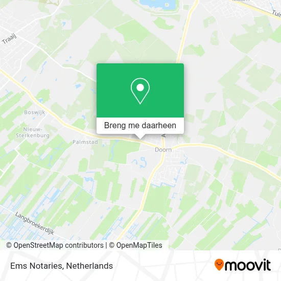 Ems Notaries kaart