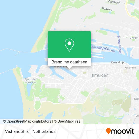 Vishandel Tel kaart