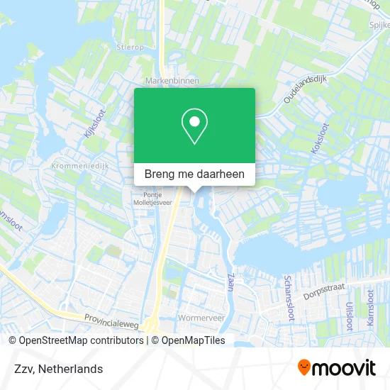 Zzv kaart