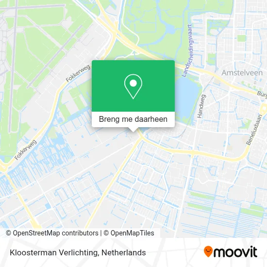 Kloosterman Verlichting kaart