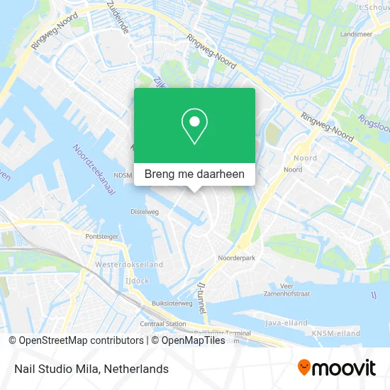 Nail Studio Mila kaart