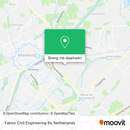 Faktor Civil Engineering Bv kaart
