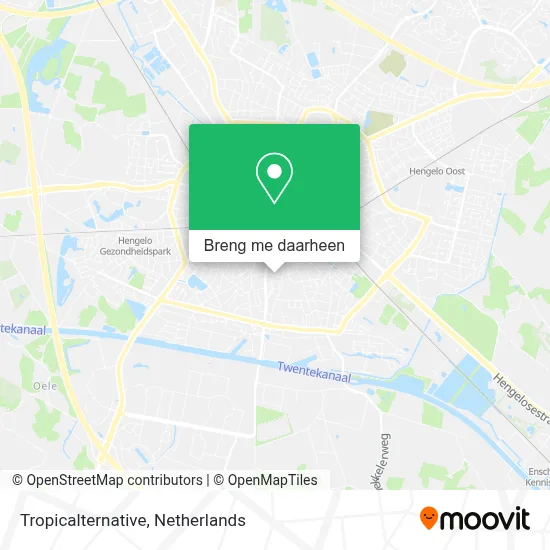 Tropicalternative kaart