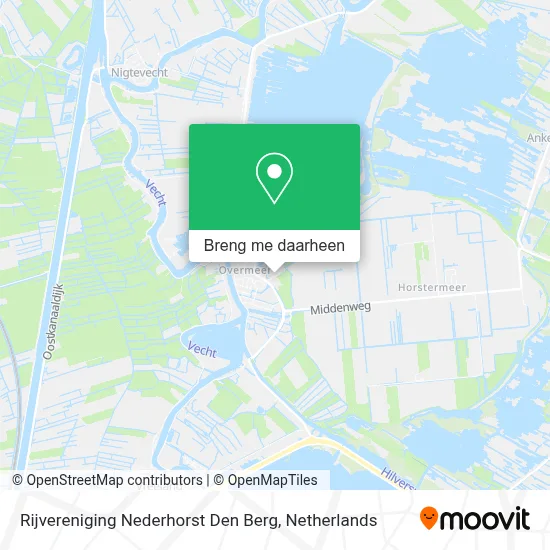 Rijvereniging Nederhorst Den Berg kaart