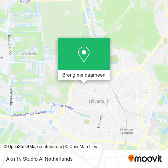 Akn Tv Studio A kaart