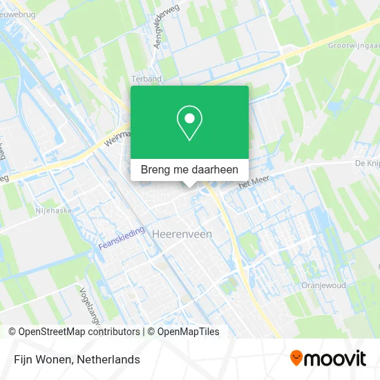Fijn Wonen kaart