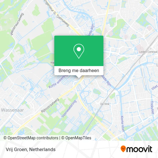Vrij Groen kaart