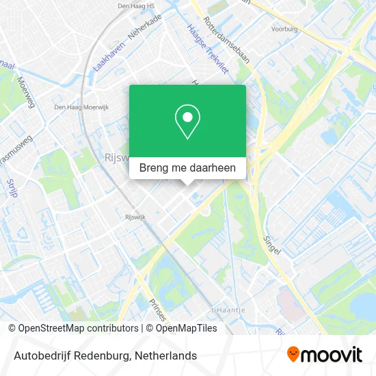 Autobedrijf Redenburg kaart