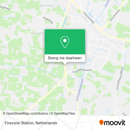 Firezone Station kaart