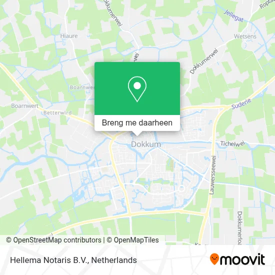 Hellema Notaris B.V. kaart