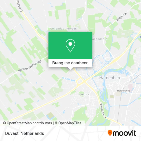 Duvast kaart