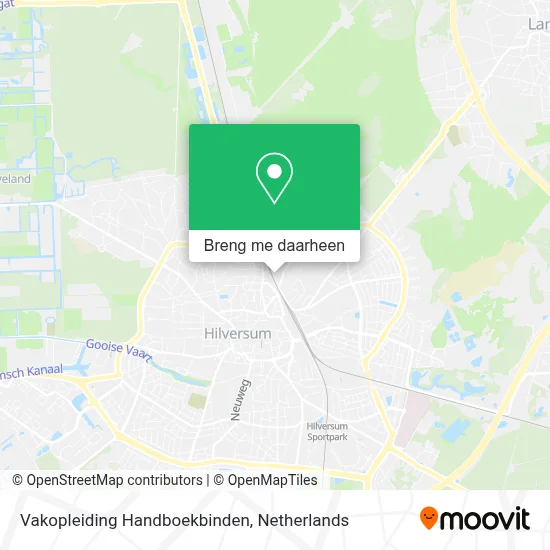 Vakopleiding Handboekbinden kaart