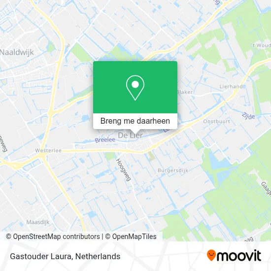 Gastouder Laura kaart