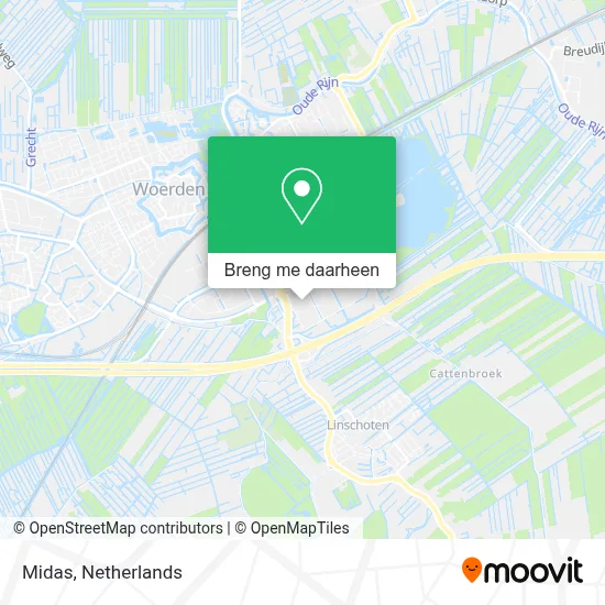 Midas kaart