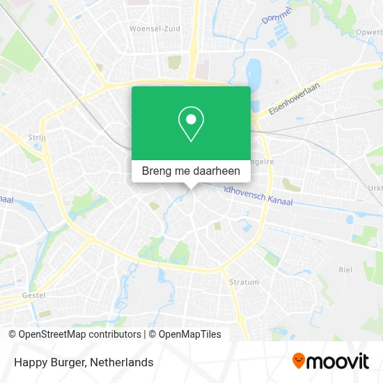 Happy Burger kaart