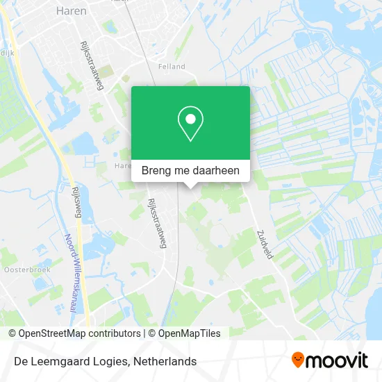 De Leemgaard Logies kaart