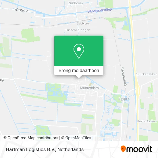 Hartman Logistics B.V. kaart