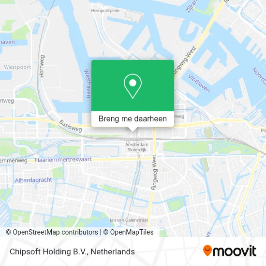 Chipsoft Holding B.V. kaart