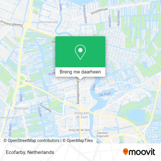 Ecofarby kaart