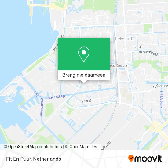 Fit En Puur kaart